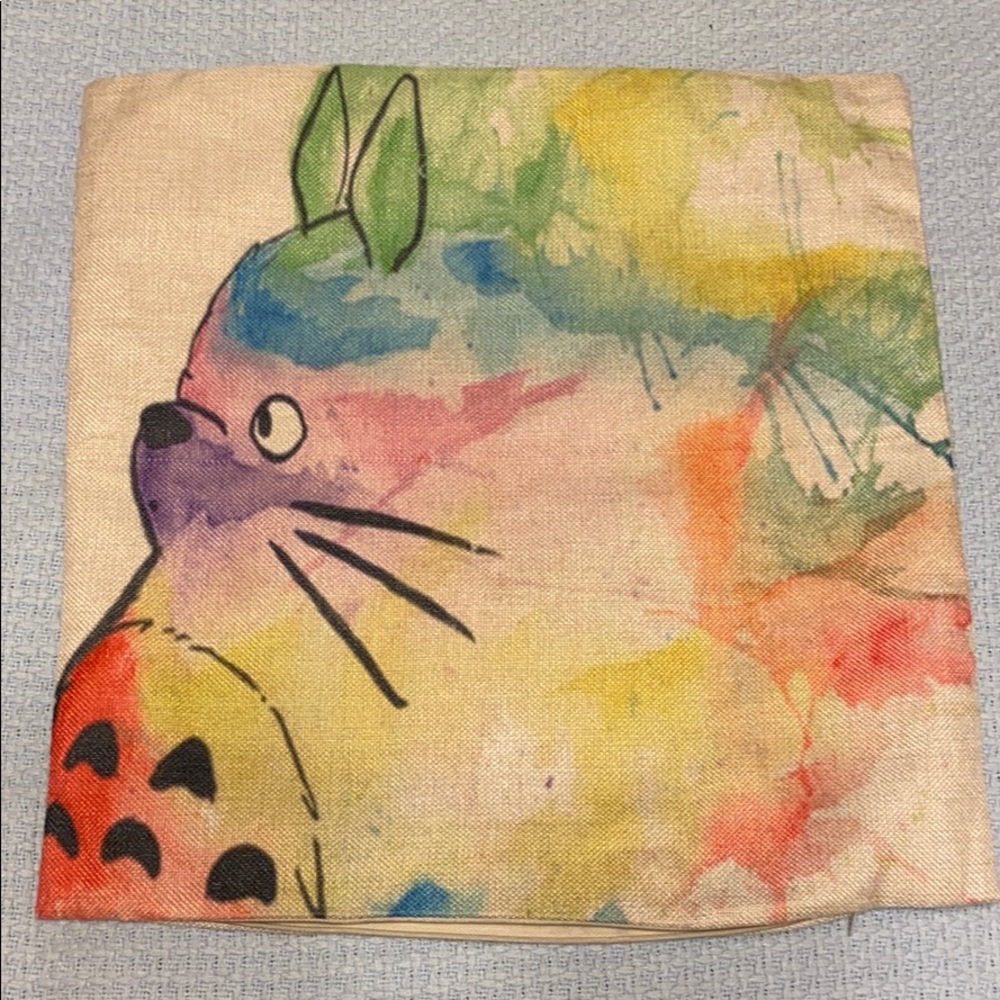 Totoro watercolor Pillowcase!